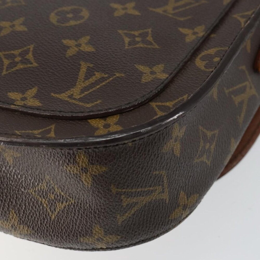 Authentic LOUIS VUITTON Monogram Saint Cloud GM Shoulder Bag M51242 LV - Picture 8 of 16